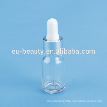 Essential oil 15 ml glass metal bottle dropper